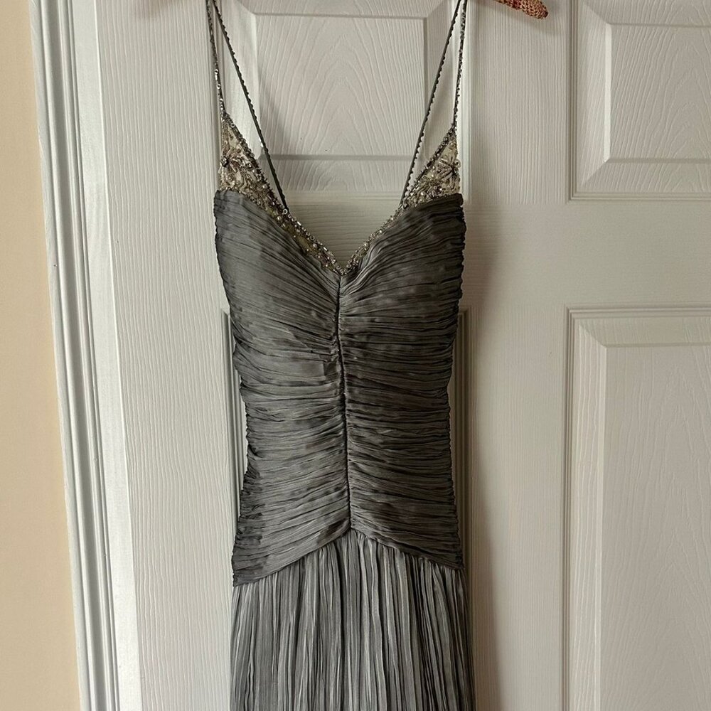 Silver Beaded Dress